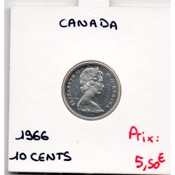 Canada 10 cents 1966, FdC, KM 61 pièce de monnaie