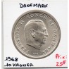 Danemark 10 kroner 1968, FdC, KM 857 pièce de monnaie