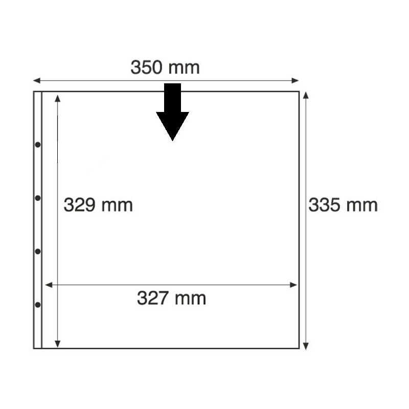 Feuilles MAXIMUM pour feuilles entières de timbres