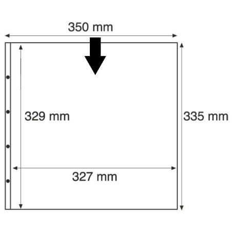 Feuilles MAXIMUM pour feuilles entières de timbres