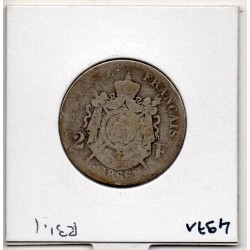 2 francs Napoléon III tête laurée 1866 BB Strasbourg, B, France pièce de monnaie