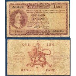 Afrique du sud P.102b, B, Billet de 1 rand 1961-1965 Vermuyden