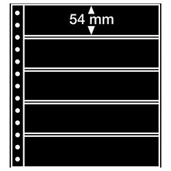 feuilles à bandes Leuchtturm R pour timbres