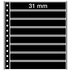 feuilles à bandes Leuchtturm R pour timbres