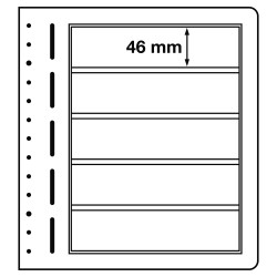 Feuilles LB avec bandes recto verso Leuchtturm