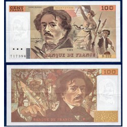 100 Francs Delacroix, Sup-, 1993 Billet de la banque de France