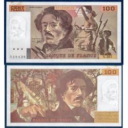 100 Francs Delacroix, Sup+, 1994 Billet de la banque de France