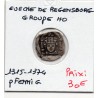 Evêché de Regensburg pfennig 1315-1374 TTB, Anonyme groupe HO pièce de monnaie