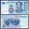 Chine Pick N°914, Sup, Billet de banque de 10 Yuan 2019