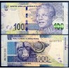 Afrique du sud P.141b, TTB, Billet de 100 rand 2013-2016 Mandela Buffle