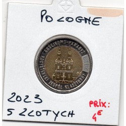 Pologne 5 Zlotych 2023 Spl, KM Y1155 pièce Goscikowo-Paradyz