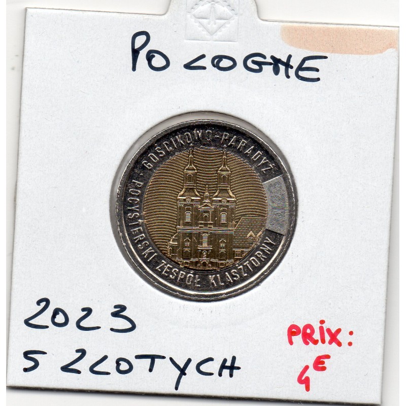 Pologne 5 Zlotych 2023 Spl, KM Y1155 pièce Goscikowo-Paradyz