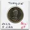 Turquie 5 Lira 2023 Spl, pièce centenaire république