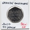 Grande Bretagne 50 pence 2020 Spl, KM 1818 pièce Diversity