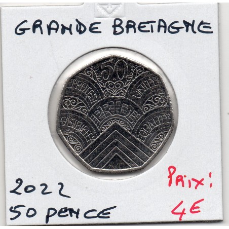 Grande Bretagne 50 pence 2022 Spl, KM 2158 pièce Pride