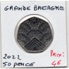 Grande Bretagne 50 pence 2022 Spl, KM 2158 pièce Pride