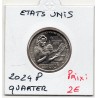 Etats Unis Quarter 25 cents 2024 P philadelphie FDC Patsy Takemoto Mink