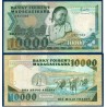 Madagascar P.70b, TB Billet de 10000 Francs - 2000 ariary 1987 Riz