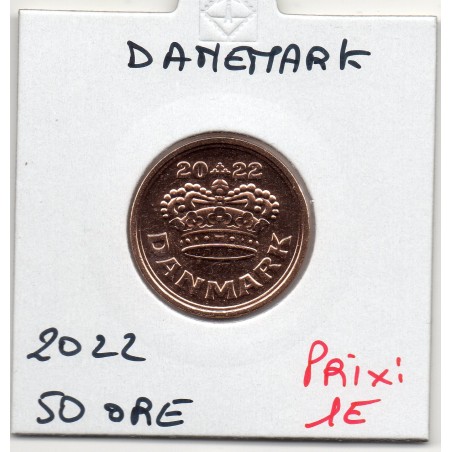 Danemark 50 ore 2022 FDC, KM.796 Margareth II