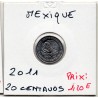 Mexique 20 centavos 2011 Spl, KM.935 petit module