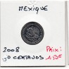 Mexique 50 centavos 2010 Spl, KM.936 petit module