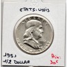 Etats-Unis 1/2 Dollar 1951 Sup+, KM.199 Franklin