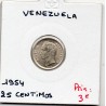 Venezuela 25 centimos 1954 Spl, KM.Y35 Simon Bolivar