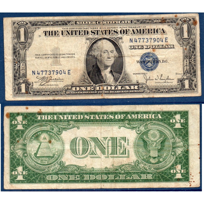 Etats Unis P.416c, B Billet de 1 Dollar 1935 série C