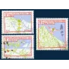 Timbres France 5701-5703 Route Napoléon Neuf