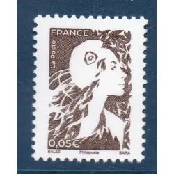 Timbres France 5728 Marianne de l'Avenir 0.05€ bistre Neuf