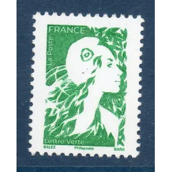 Timbres France 5730 Marianne de l'Avenir LV vert Neuf