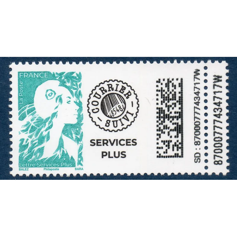 Timbres France 5731 Marianne de l'Avenir Lettre Service Plus Neuf