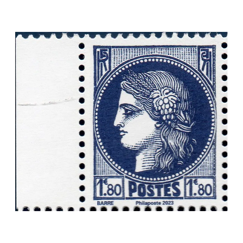 Timbres France 5736 Type Cérès Typographiée Bleu Neuf