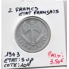 2 francs Francisque Bazor - 1943 - Sup - F.270/2