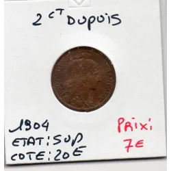 2 centimes Dupuis - 1904 - Sup - F.110/9