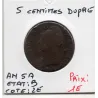 5 centimes Dupré - An 5 A paris - B - F.115/1