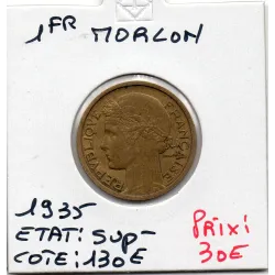 1 franc Morlon - 1935 - Sup- - F.219/6