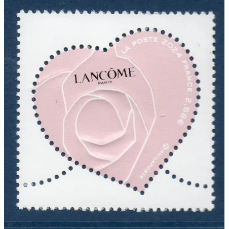 Timbre France 5744 Coeur Lancôme Bisque Neuf