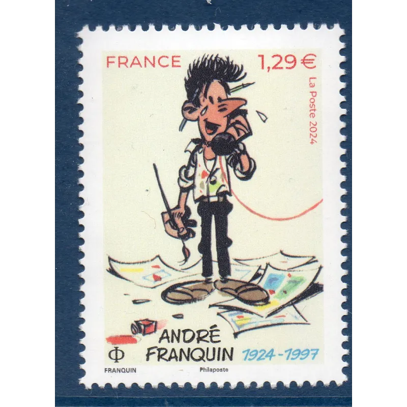 Timbre France 5745 André Franquin Neuf