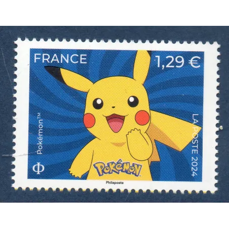 Timbre France 5755 Pokémon Pikachu Neuf