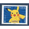 Timbre France 5755 Pokémon Pikachu Neuf