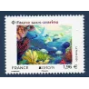 Timbre France 5774 Europa Faune sous-marine Neuf