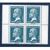 Timbre France 5782 Type Pasteur Neuf Bleu Bloc de 4