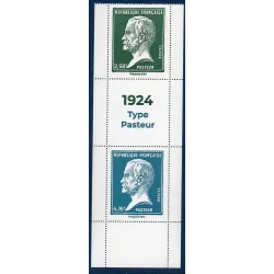 Timbre France 5783-5784 Type Pasteur Neuf Grand format