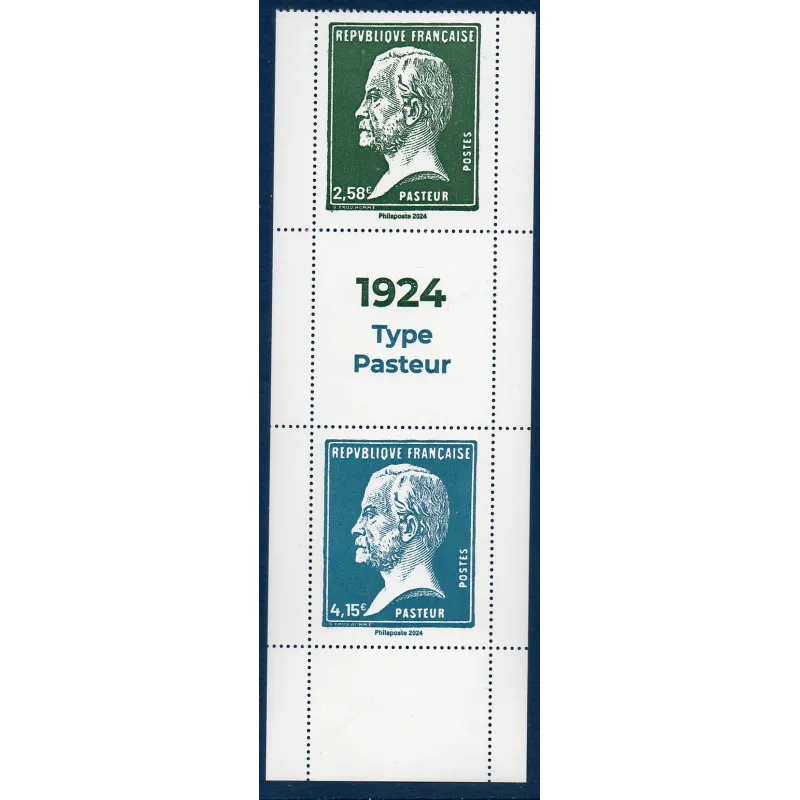 Timbre France 5783-5784 Type Pasteur Neuf Grand format