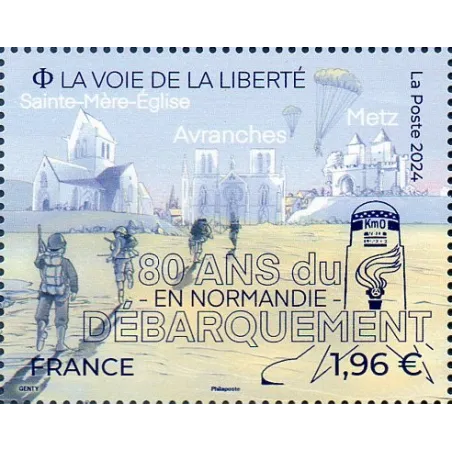 Timbre France 5791 Débarquement Normandie Neuf