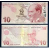 Turquie P.223c, Spl Billet de 10 Lira 2009 Cahit Arf