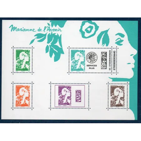 Bloc Feuillet France BF156 Marianne de l'Avenir Timbres Neufs