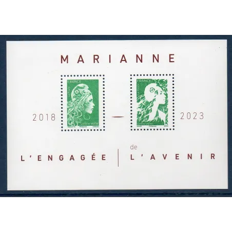 Bloc Feuillet France BF158 Marianne l'Engagée et l'Avenir Timbres Neufs