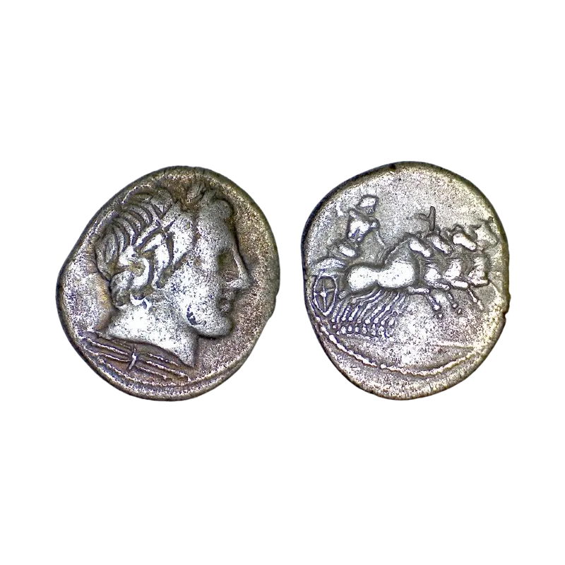 Denier république anonyme (-86), Sear 266 Apollon